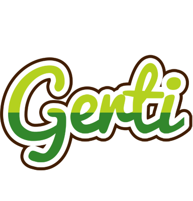 Gerti golfing logo