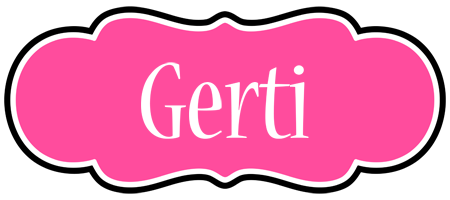 Gerti invitation logo