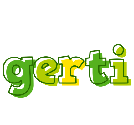 Gerti juice logo
