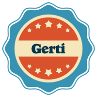 Gerti labels logo