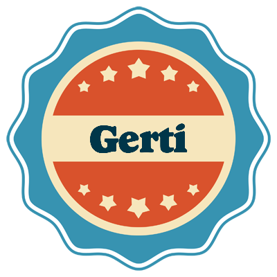 Gerti labels logo