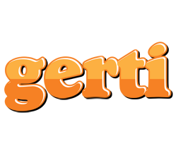 Gerti orange logo