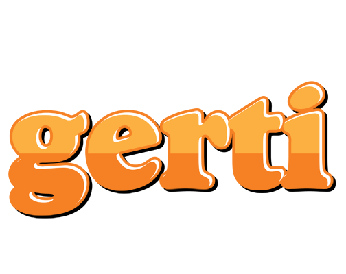 Gerti orange logo
