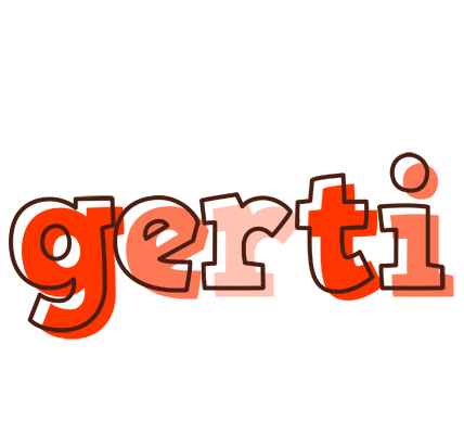 Gerti paint logo
