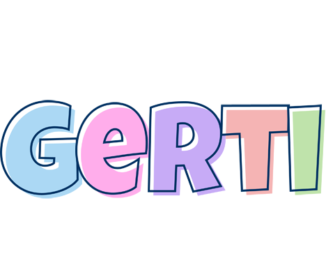 Gerti pastel logo