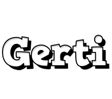 Gerti snowing logo