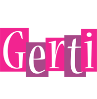 Gerti whine logo