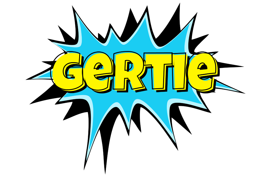 Gertie amazing logo