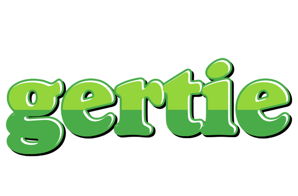 Gertie apple logo
