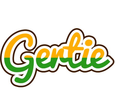 Gertie banana logo