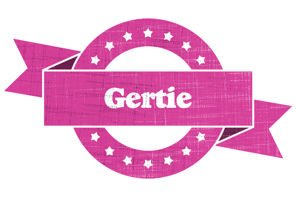 Gertie beauty logo
