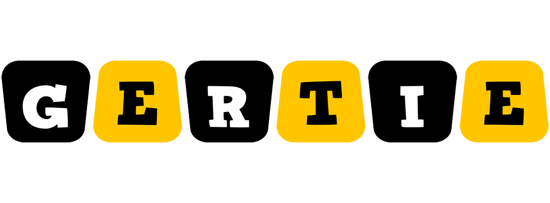 Gertie boots logo