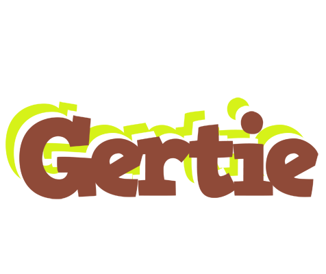Gertie caffeebar logo