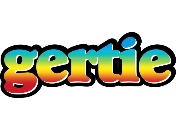 Gertie color logo
