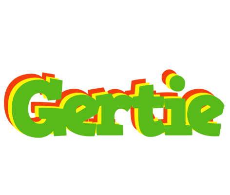 Gertie crocodile logo