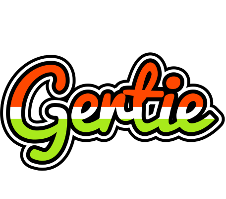 Gertie exotic logo