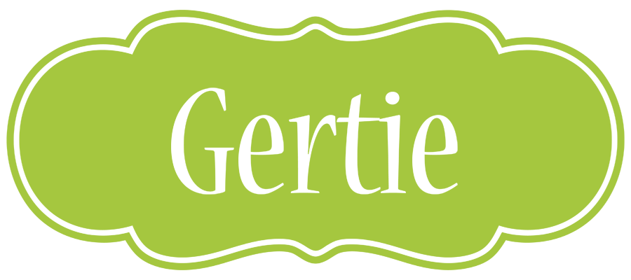 Gertie family logo