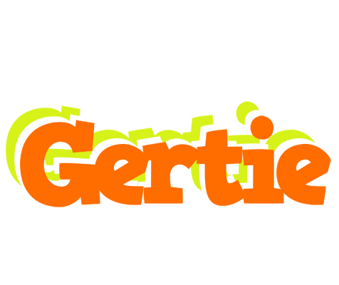 Gertie healthy logo