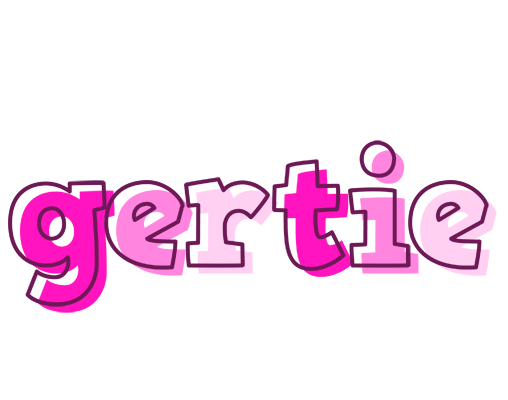 Gertie hello logo