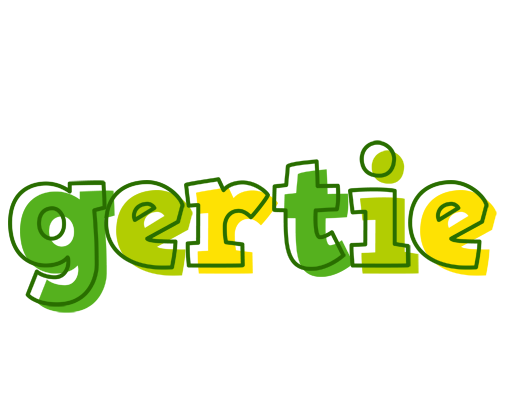 Gertie juice logo
