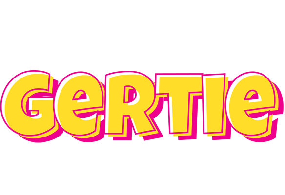 Gertie kaboom logo