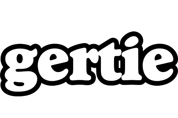Gertie panda logo