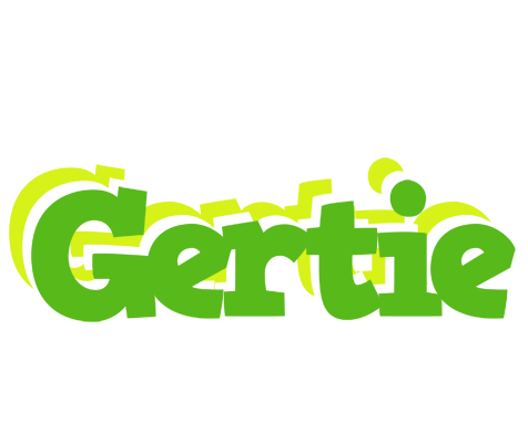 Gertie picnic logo