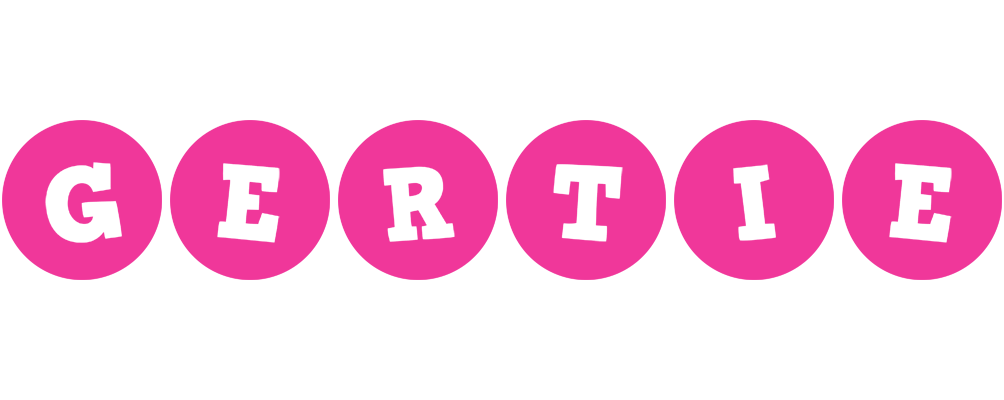 Gertie poker logo