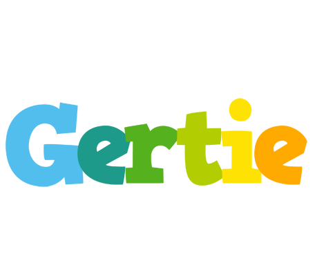 Gertie rainbows logo