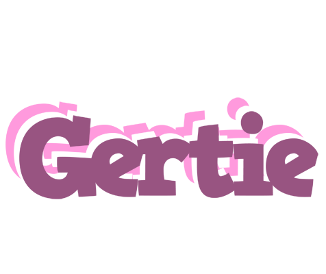 Gertie relaxing logo