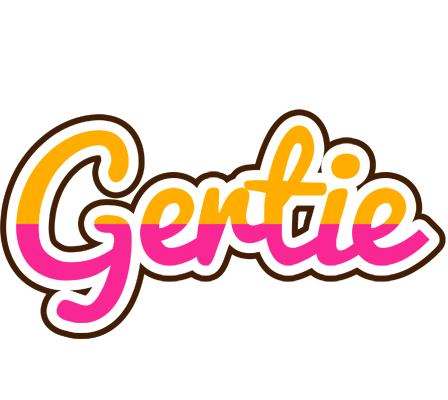 Gertie smoothie logo