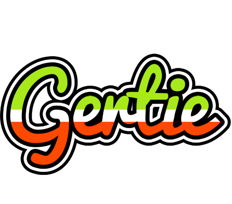Gertie superfun logo