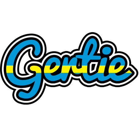 Gertie sweden logo