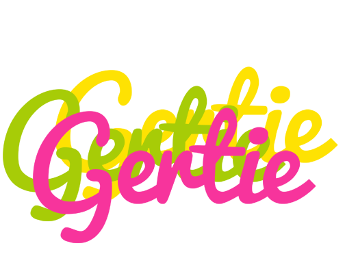 Gertie sweets logo