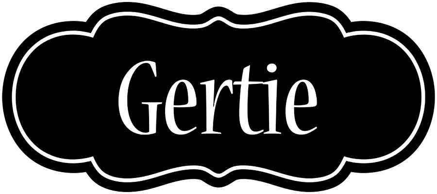 Gertie welcome logo