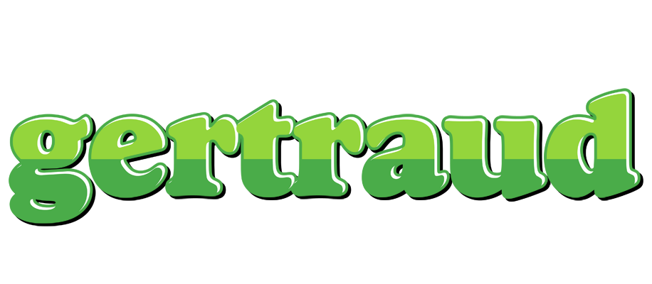 Gertraud apple logo