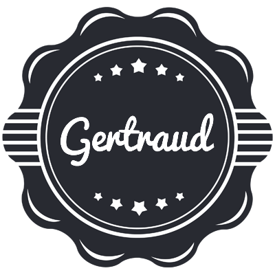 Gertraud badge logo