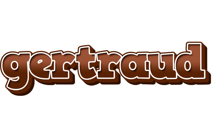 Gertraud brownie logo