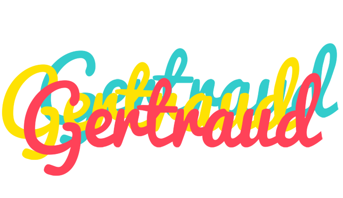 Gertraud disco logo