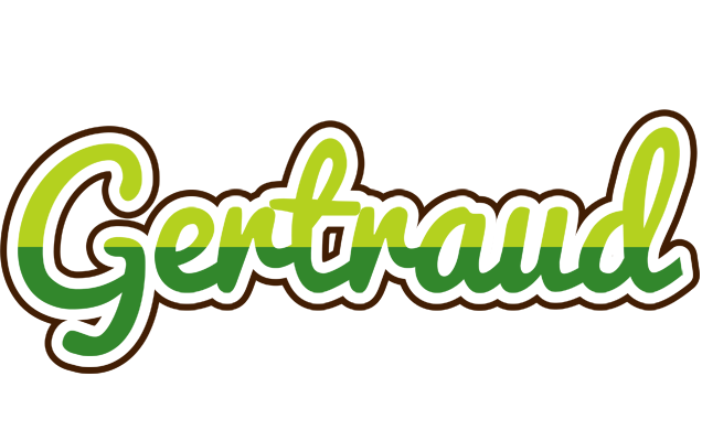 Gertraud golfing logo