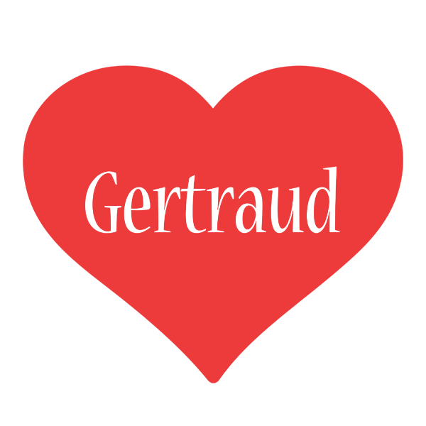 Gertraud love logo