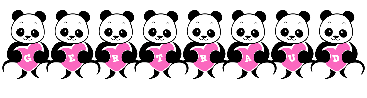 Gertraud love-panda logo