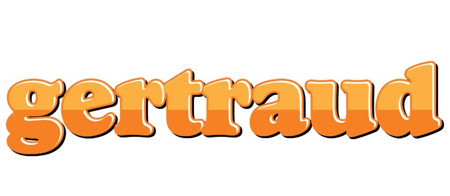 Gertraud orange logo