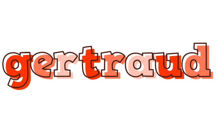 Gertraud paint logo