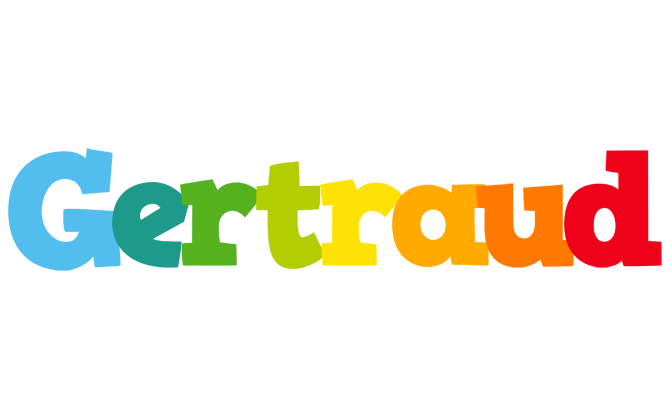 Gertraud rainbows logo