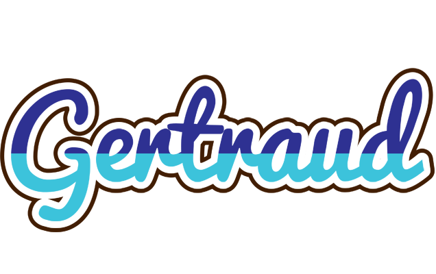 Gertraud raining logo