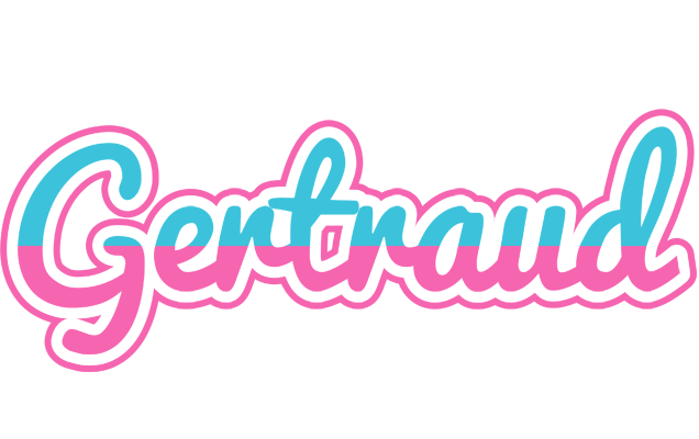 Gertraud woman logo