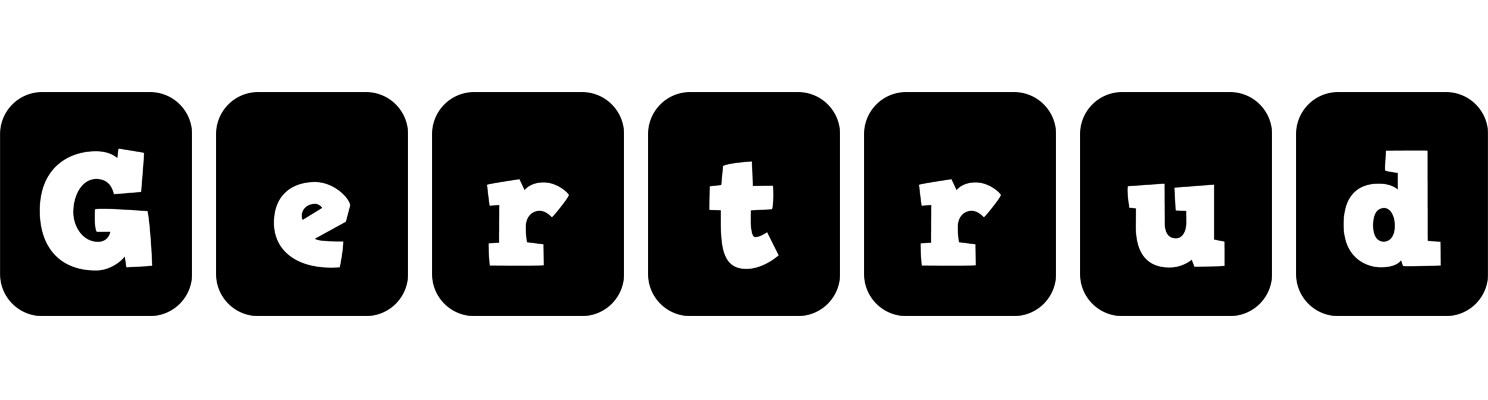 Gertrud box logo