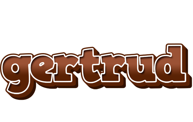 Gertrud brownie logo