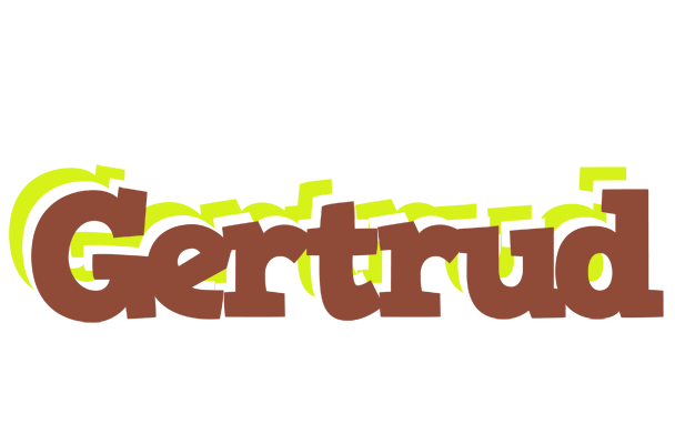 Gertrud caffeebar logo